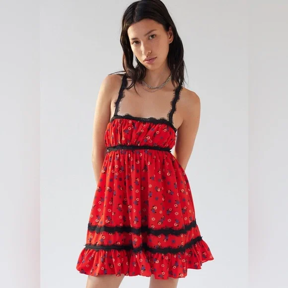 Babydoll dress urban outfitters online
